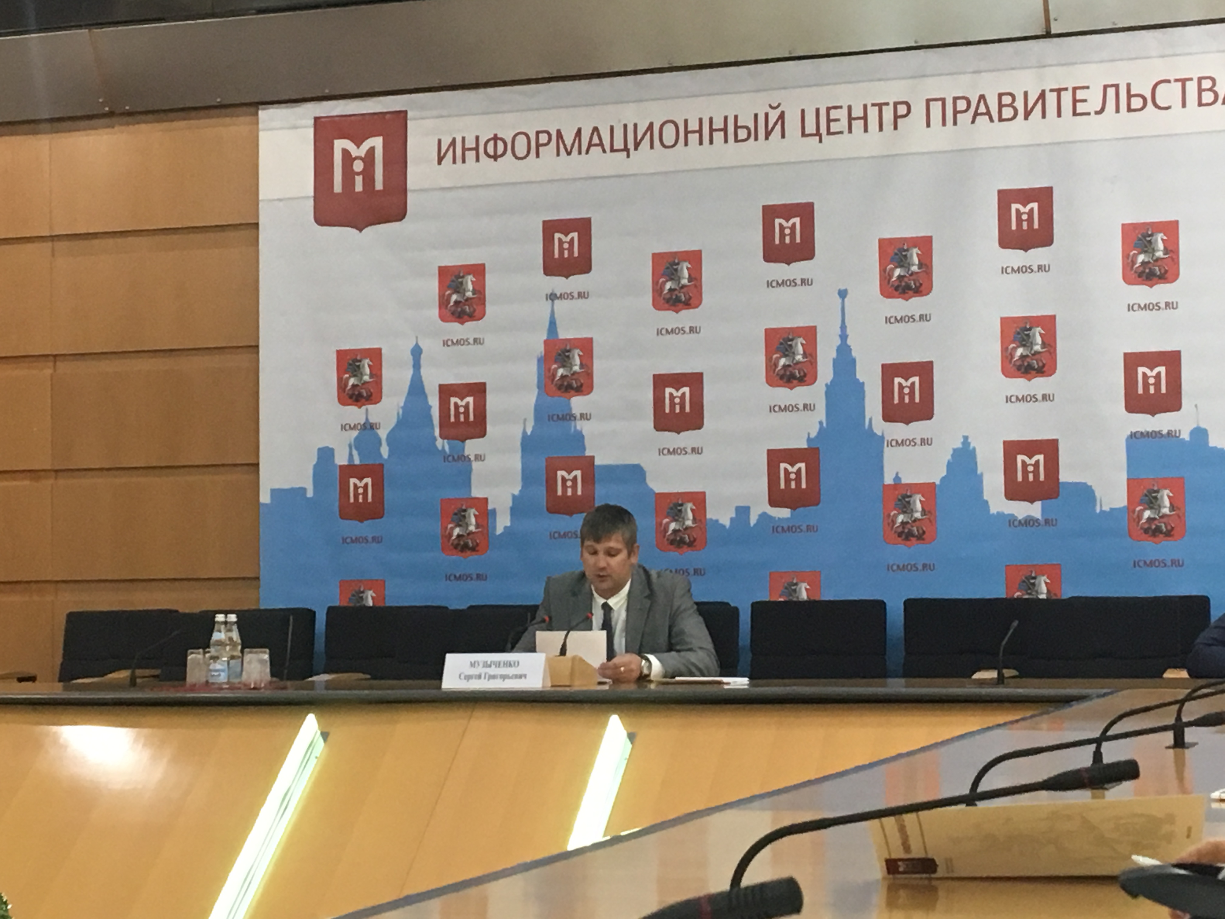 На фото: первый заместитель председателя Мосгосстройнадзора Сергей Музыченко