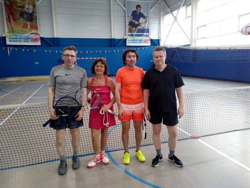 Комплекс «На Таганке» принял парные теннисные соревнования