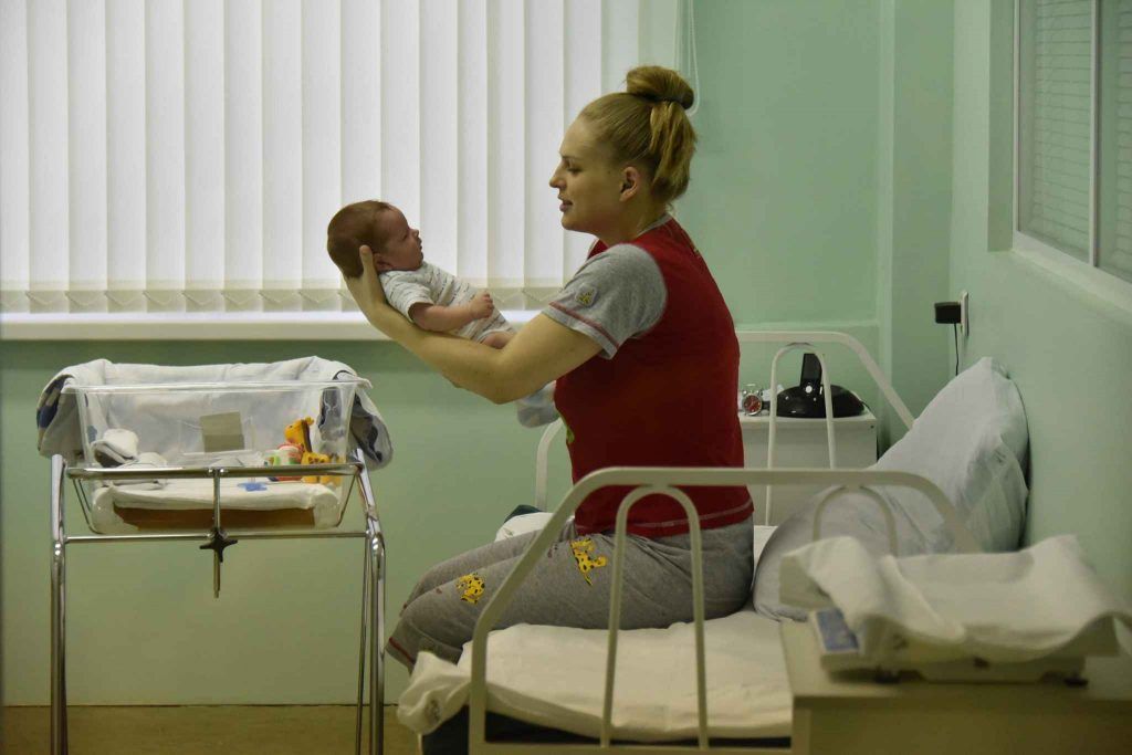 4 февраля 2019 года. В Детской больнице имени Сперанского помогают малышам с самого рождения. Фото: Владимир Новиков
