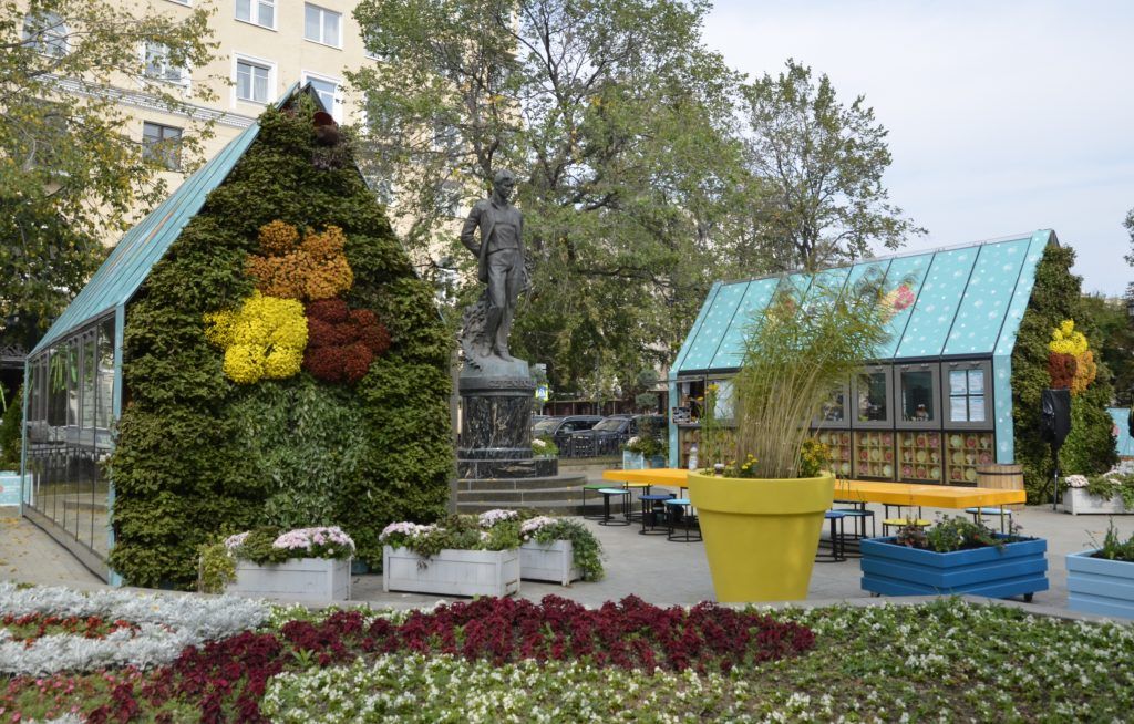 Цветущие сады украсят центр столицы