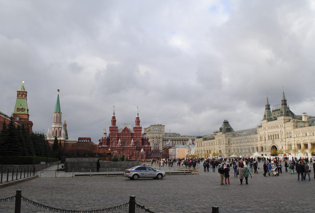 Власти Москвы закрыли Красную площадь на три дня