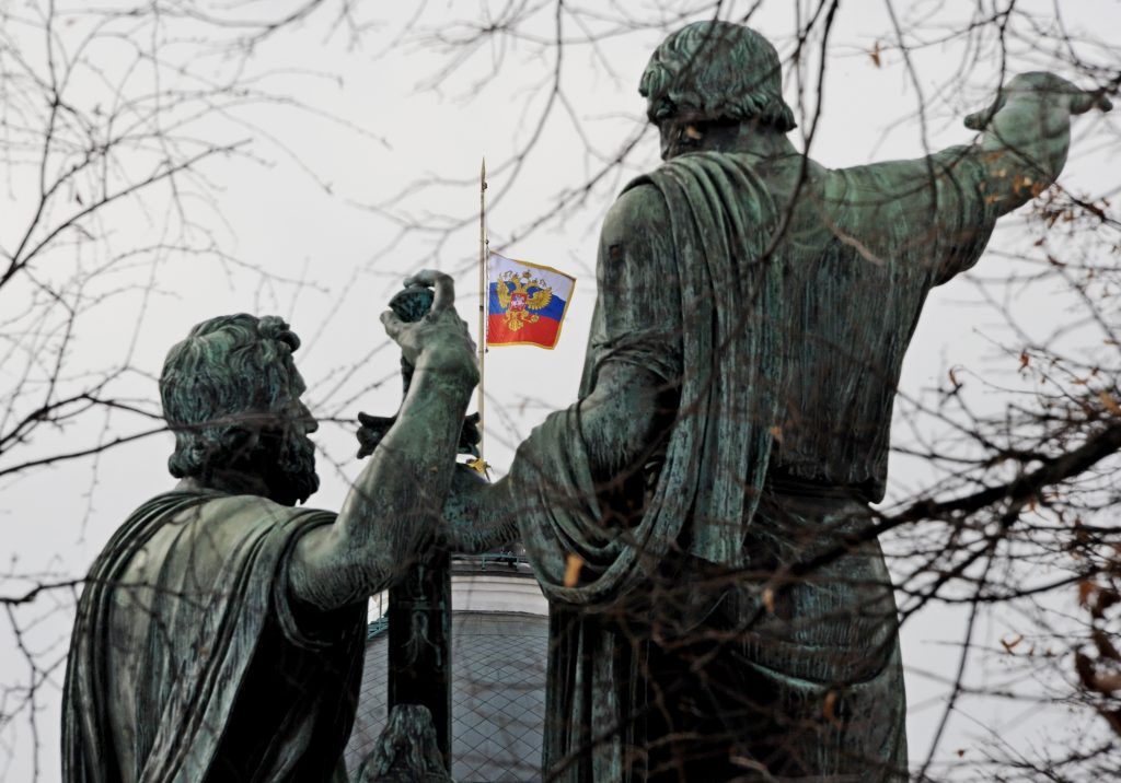 Москва отреставрирует памятник Минину и Пожарскому прямо на Красной площади