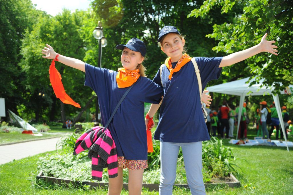 Парки в центре Москвы станут детскими лагерями