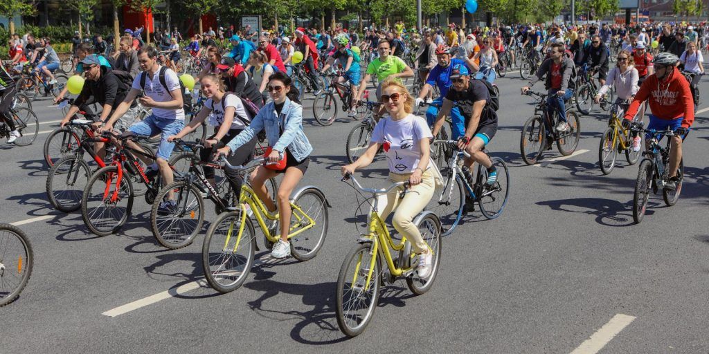 Свыше 40 тысяч человек поучаствовали в Весеннем велофестивале