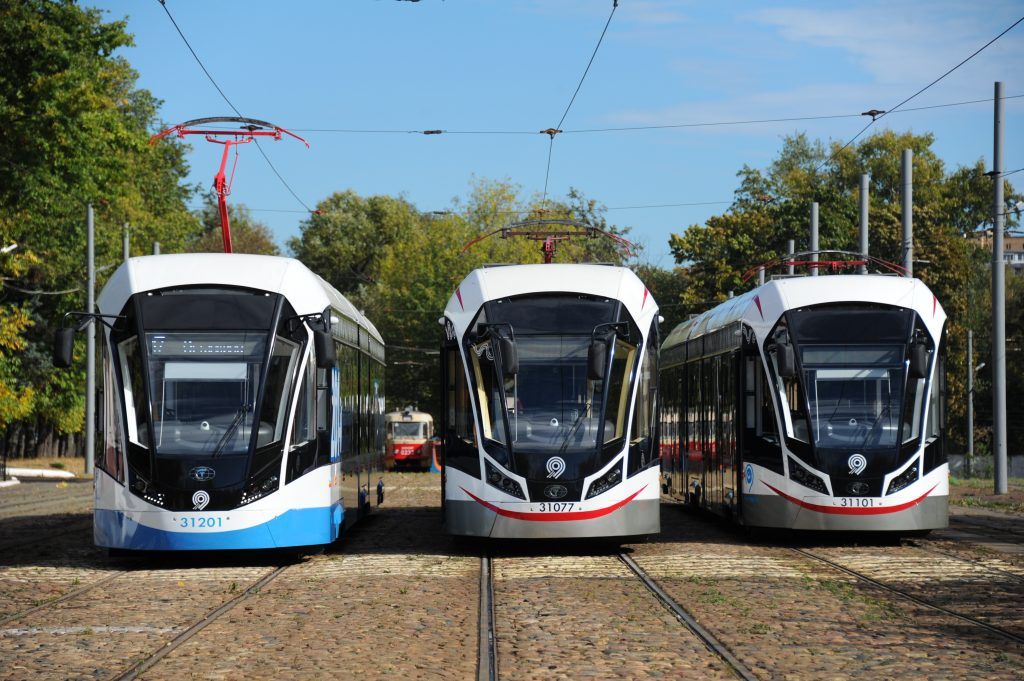 Москва отремонтирует трамвайные пути на Строгинском шоссе
