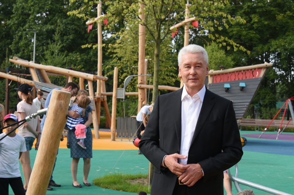 Собянин открыл Дворец гимнастики в «Лужниках»
