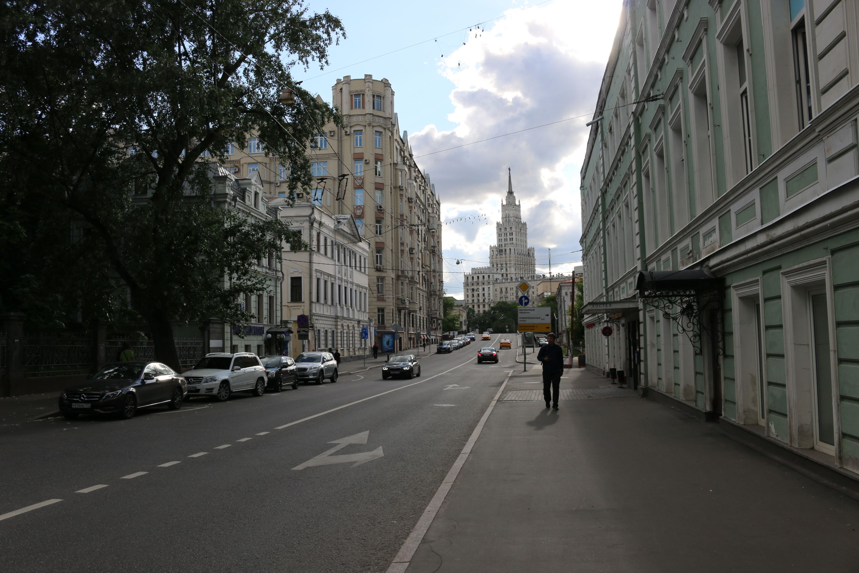 Центр Москвы улочки