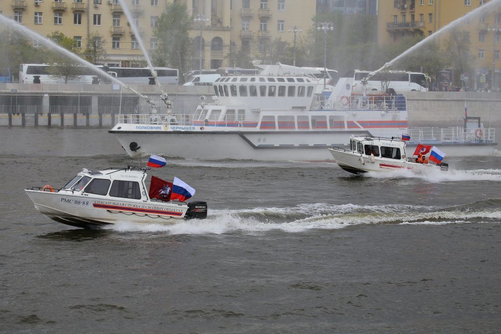 Два спасения из Москва-реки в Центральном административном округе столицы