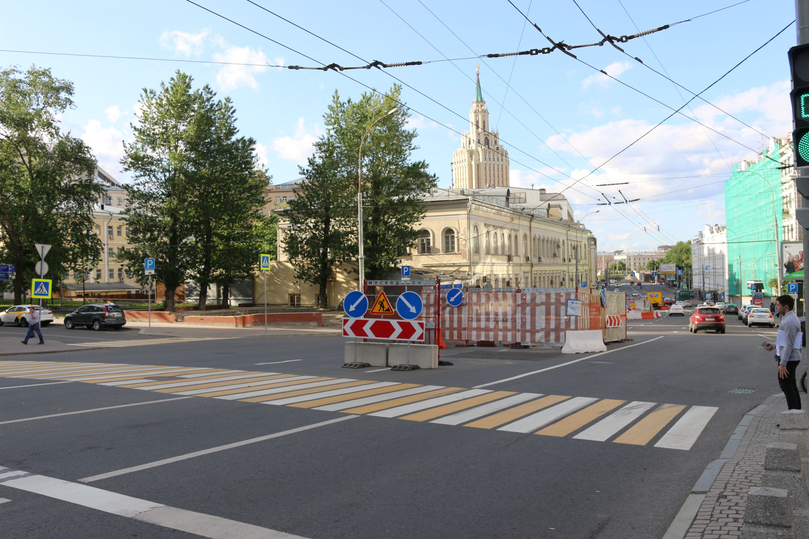 Схема автомобильного движения изменится в центре столицы. Фото: Анна Шутова