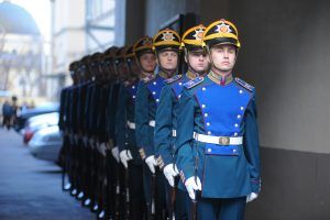 Военнослужащих Президентского полка приведут к присяге. Фото: Александр Кожохин
