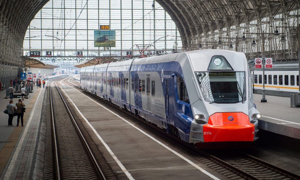 Прототип поезда МЦД запустили на Кольцевой линии метрополитена