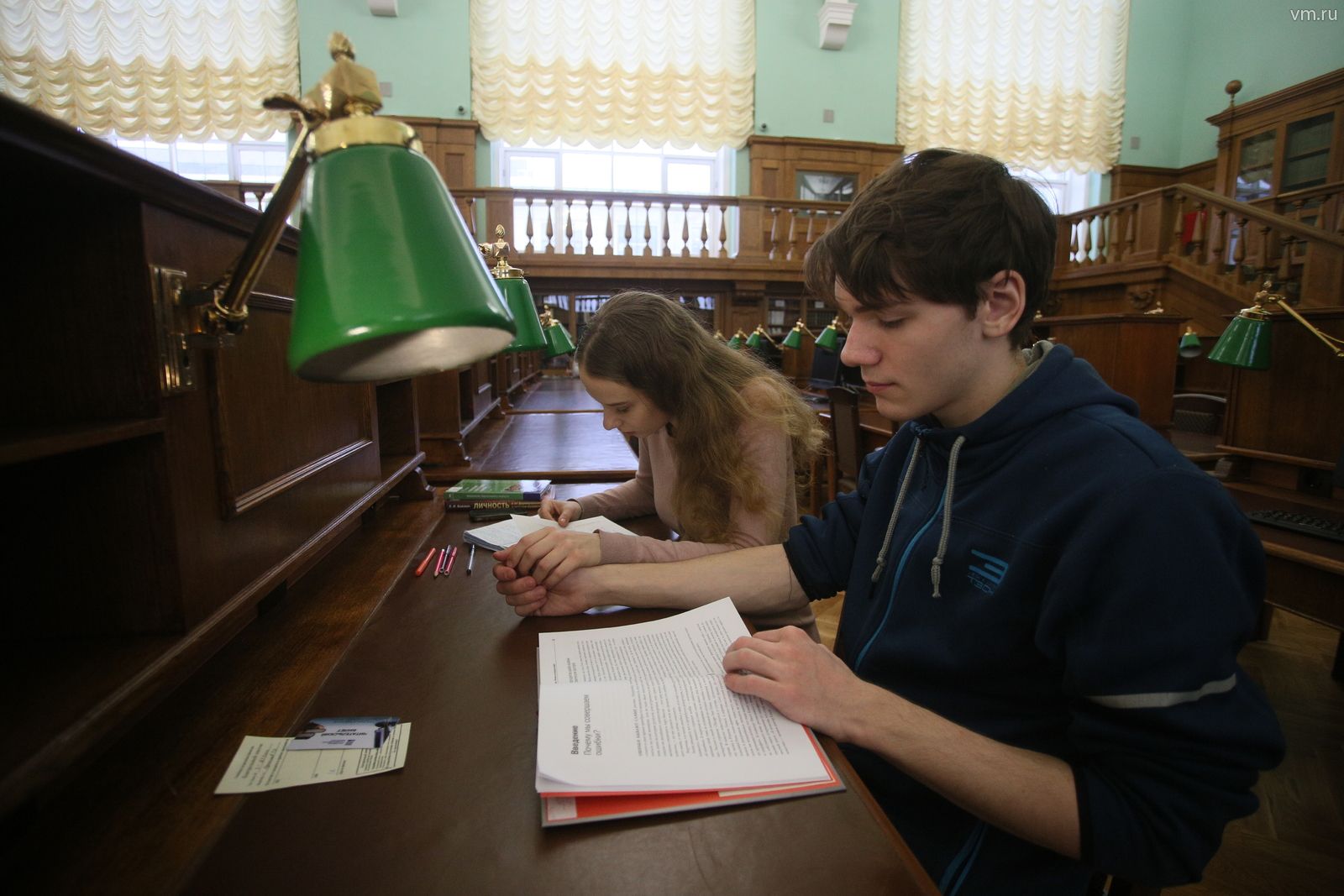 Число посетителей Российской государственной библиотеки выросло на 25 процентов. Фото: Антон Гердо, «Вечерняя Москва»