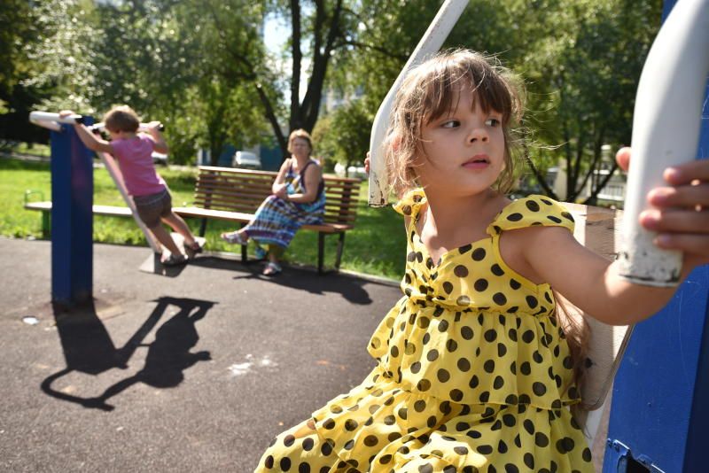 Благоустройство Детского Черкизовского парка планируют завершить к концу июля. Фото: Пелагия Замятина, «Вечерняя Москва»