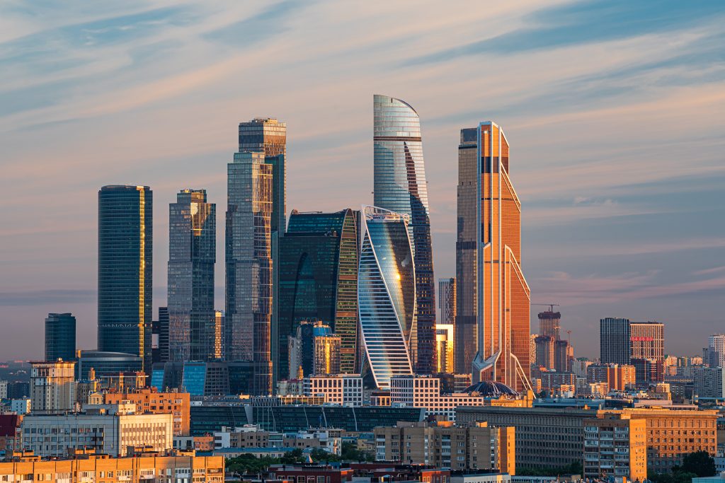 Комплекс «Москва-Сити» стал культовым местом у пользователей Instagram