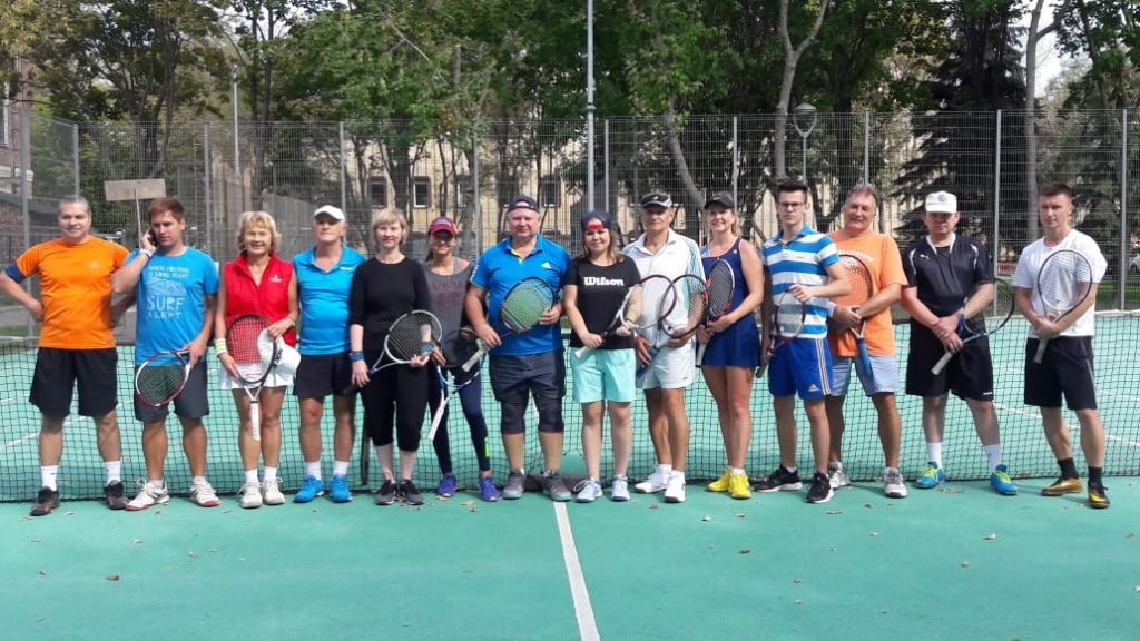 Турнир по теннису состоялся в Мещанском районе
