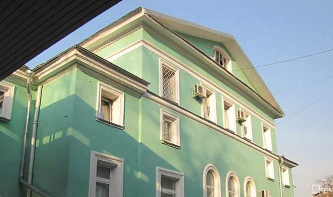 Фасад дома завершат ремонтировать в Гагаринском переулке. Фото: сайт мэра Москвы