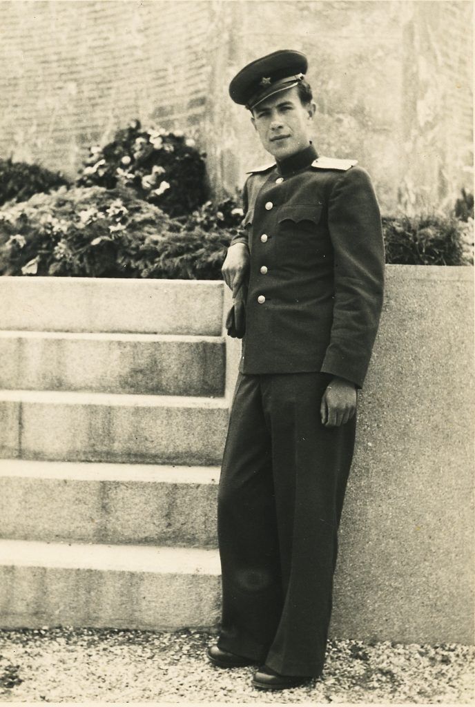 12 мая 1946 года. Коротков в звании лейтенанта в Вене. Фото: Пресс-бюро СВР