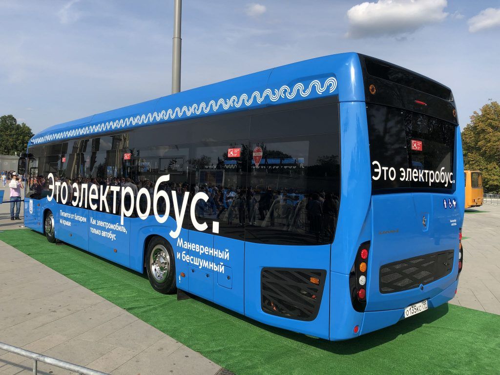 Москва запустила электробусы по новому маршруту