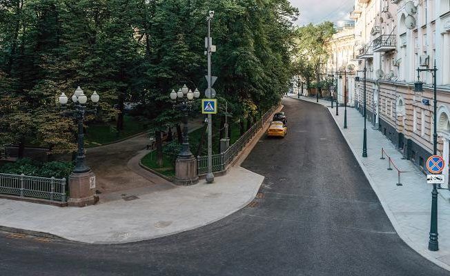 Проезжую часть в Калошином переулке приведут в порядок. Фото: сайт мэра Москвы