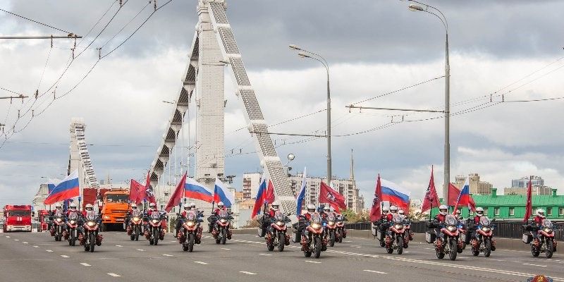Пожарные на мотоциклах. В Москве пройдет мотофестиваль, посвященный закрытию сезона