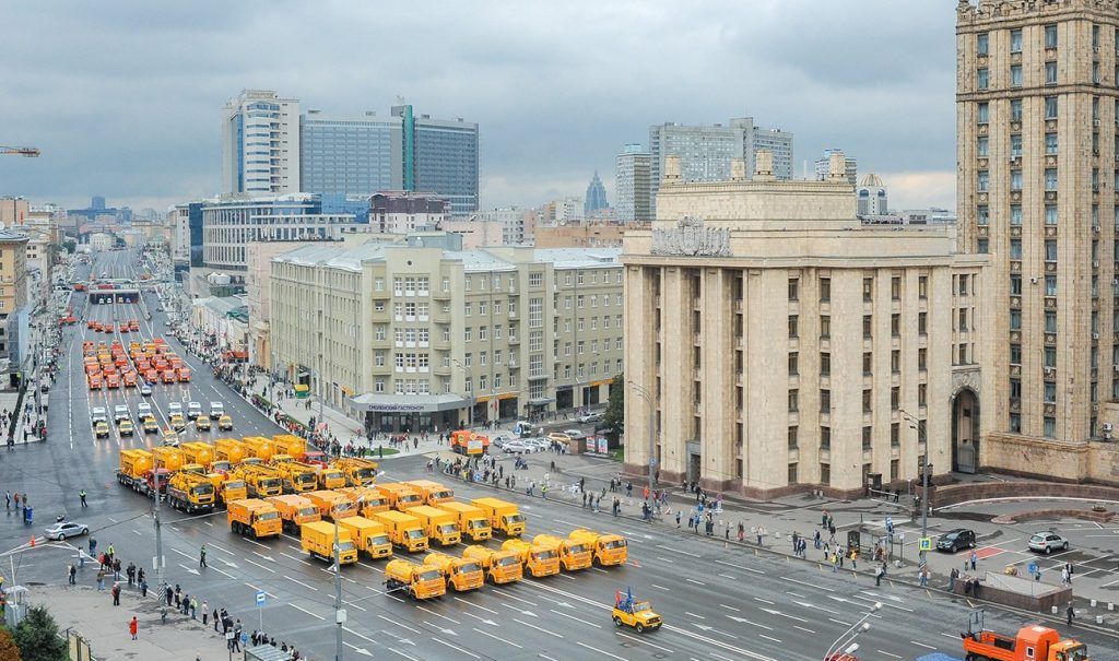 Схема дорожного движения на улицах Москвы изменится в выходные