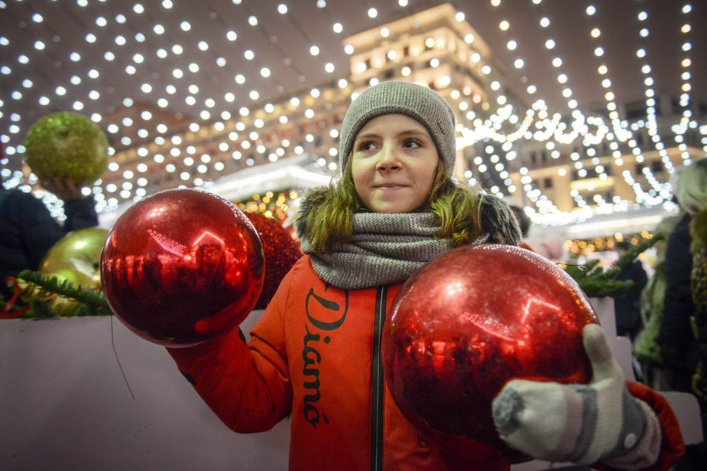Центр Москвы оформят в честь Нового года к 16 декабря