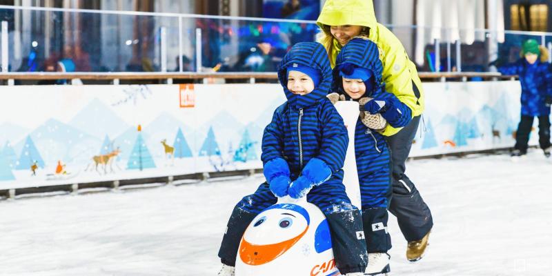 Более 90 катков откроют в центре Москвы зимой