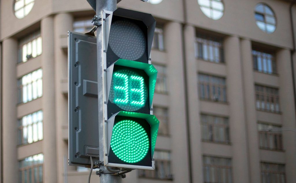 Новые светофоры установили в двух районах Центрального округа. Фото: официальный сайт мэра Москвы