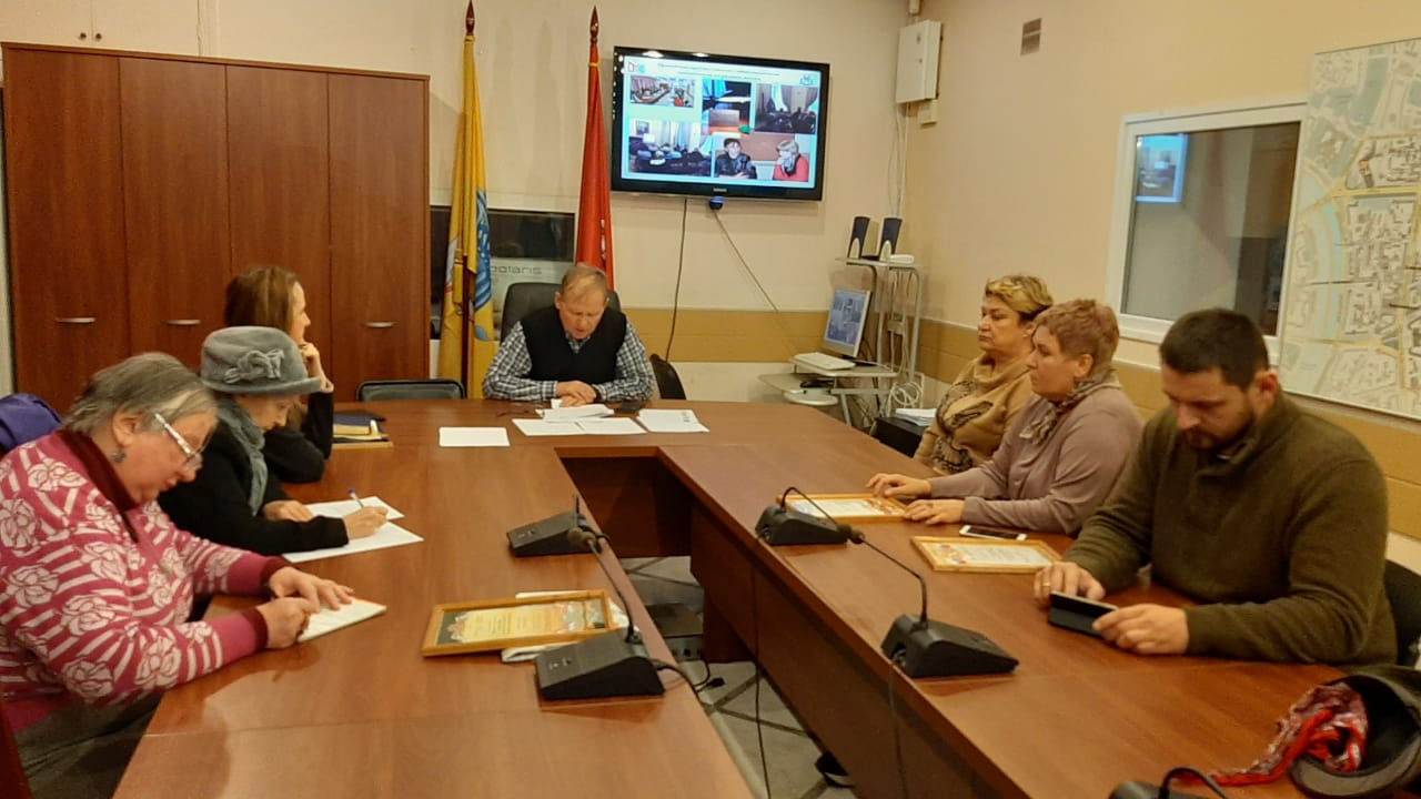 5 декабря 2019 года состоялось первое рабочее заседание Районного совета общественных советников