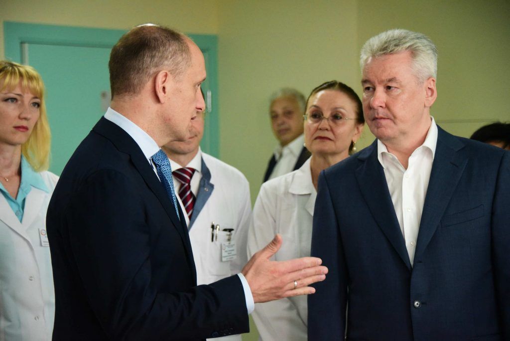 Сергею Собянину показали новую поликлинику на северо-востоке Москвы