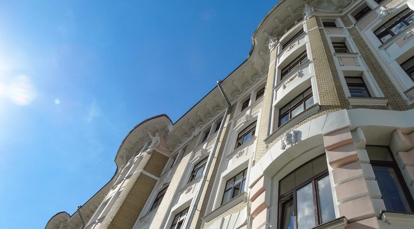 Фасады 16 домов отреставрировали на одной из улиц района Хамовники. Фото: сайт мэра Москвы
