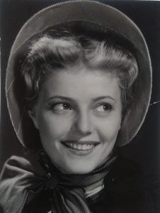 1958 год. Ирина Милопольская на кинопробах. Фото из личного архива