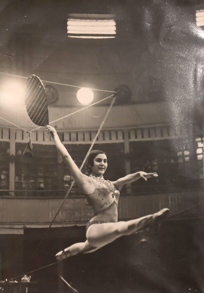 1965 год. Роза Позднеева в цирковом училище. Фото из личного архива