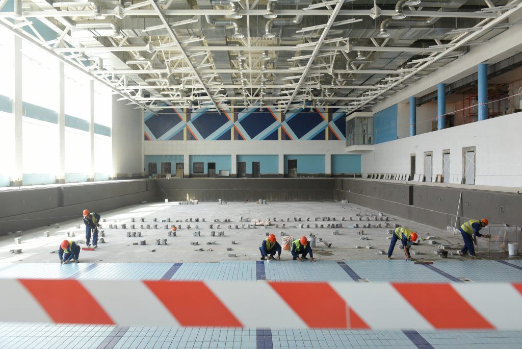 Реконструкция спорткомплекса «Олимпийский» в центре Москвы завершится в 2023 году