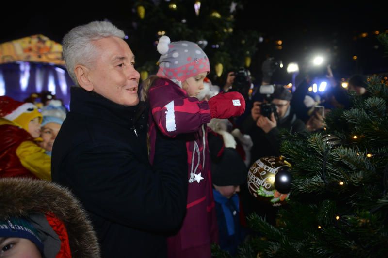 Сергей Собянин поздравил жителей столицы с Новым годом