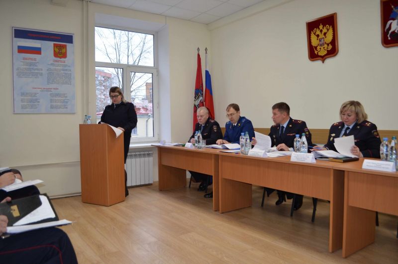 В ОМВД России по Таганскому району г.Москвы состоялось оперативное заседание по подведению итогов работы за 2019 год