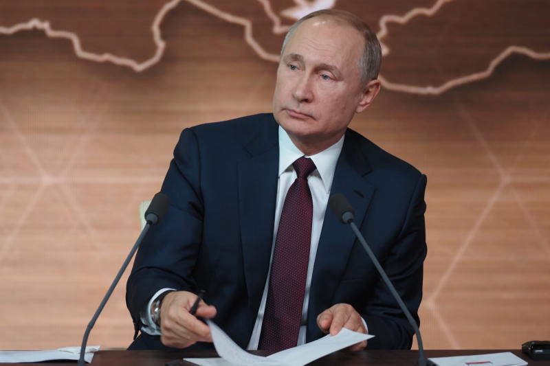 На фото действующий президент РФ Владимир Путин. Фото: архив, «Вечерняя Москва»