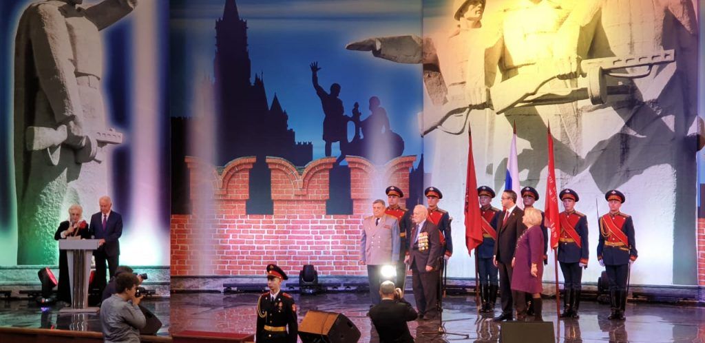 Виктор Кузько в декабре 2019 года на мероприятии в честь годовщины битвы под Москвой. Фото из личного архива Виктора Кузько