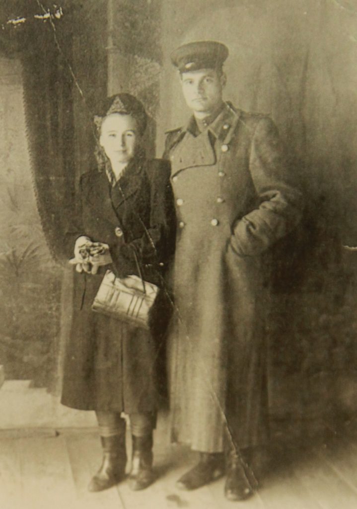 1946 год. Мария Фаустова с мужем Александром Вороновым. Фото: личный архив