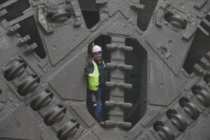 Строительство тоннелей метро идет с опережением графика. Фото: Владимир Новиков