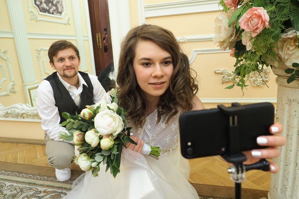 Пожениться в праздник! Фото: Павел Волков, «Вечерняя Москва»