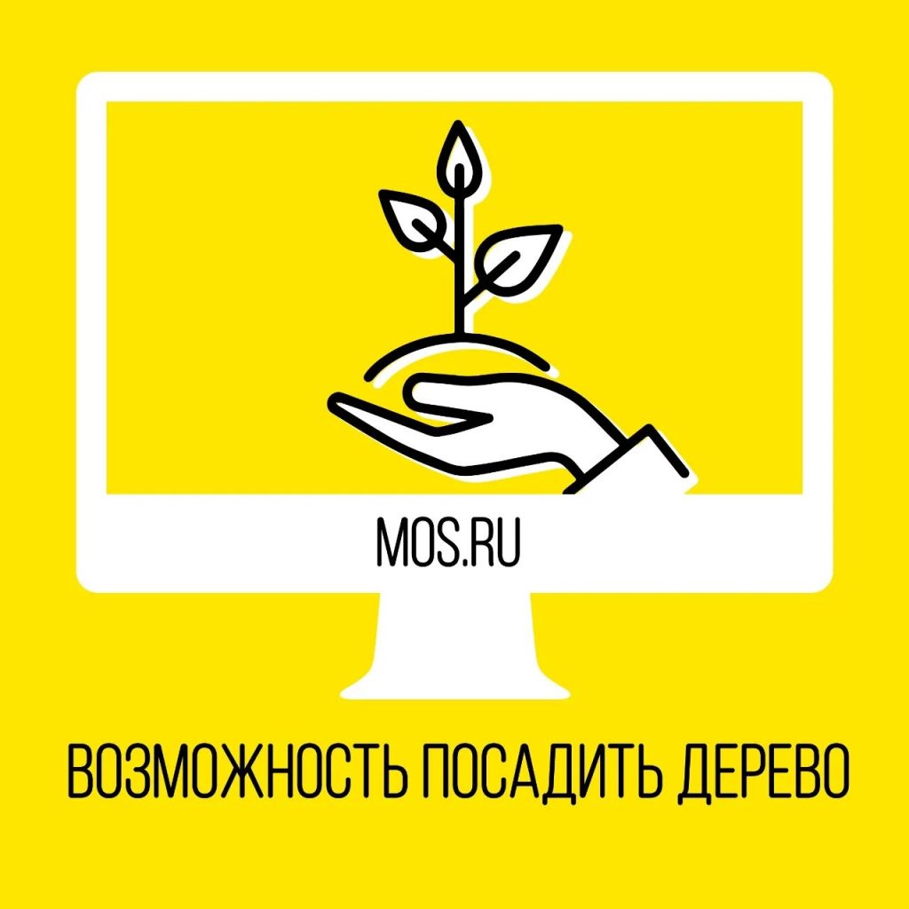 Электронную заявку на посадку дерева можно подать на mos.ru