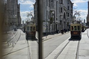 Парад трамваев - одно из самых узнаваемых ретро-событий в городе. Фото: Наталья Феоктистова