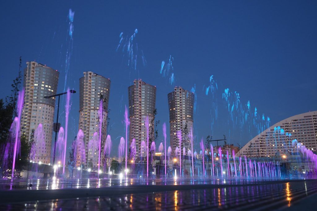 Москва отложила сезон фонтанов