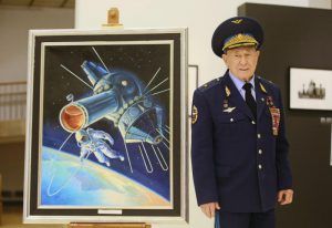 Легендарный космонавт также увлекался живописью. Фото: Антон Гердо