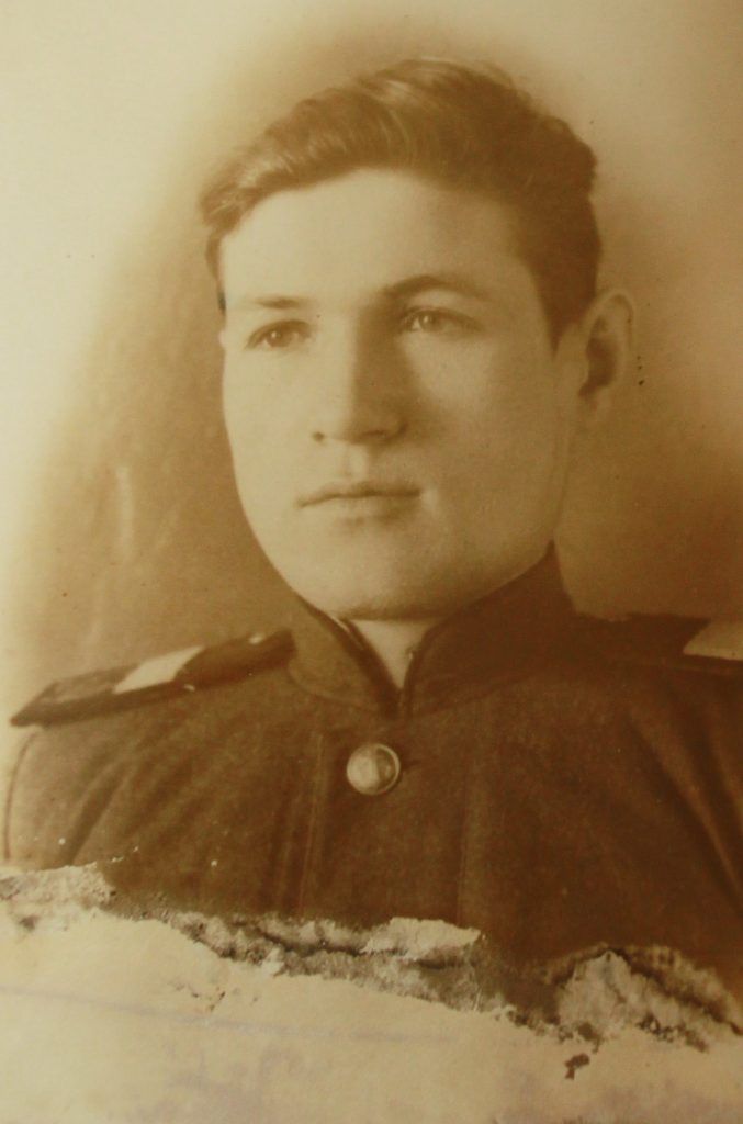 1947 год. Сержант Фомин на службе. Фото из личного архива