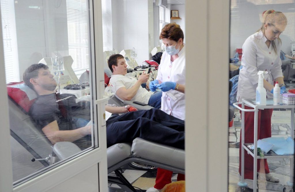 В Москве 14 июня отмечается Всемирный день донора крови
