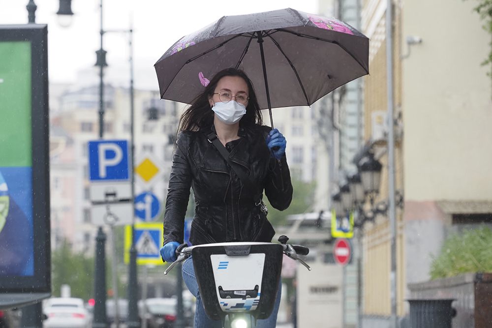 Почти половина месячной нормы осадков выпадет в Москве