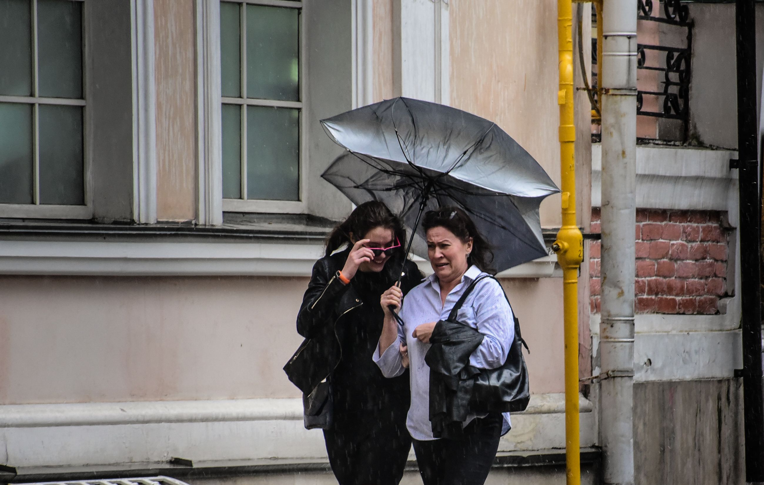 Дождь в Москве 10 июня