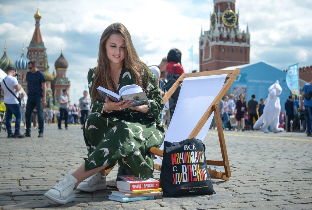 Книжный фестиваль «Красная площадь» в центре Москвы ограничит число гостей